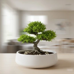 Bonsai succulent bowl