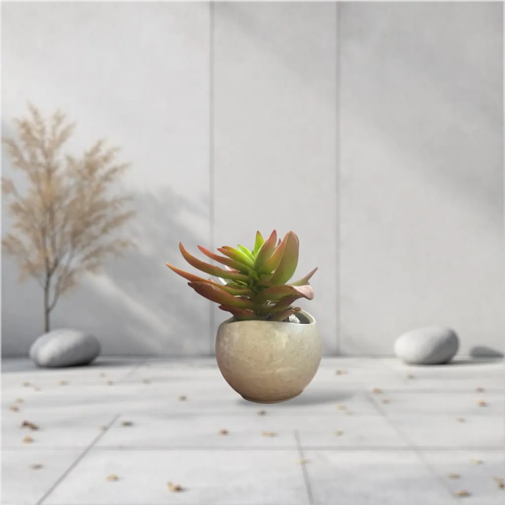 The Glore-2.75x3.5" I Handcrafted I Planter I Eco Freindly I Made from construction waste I Succulent Planter