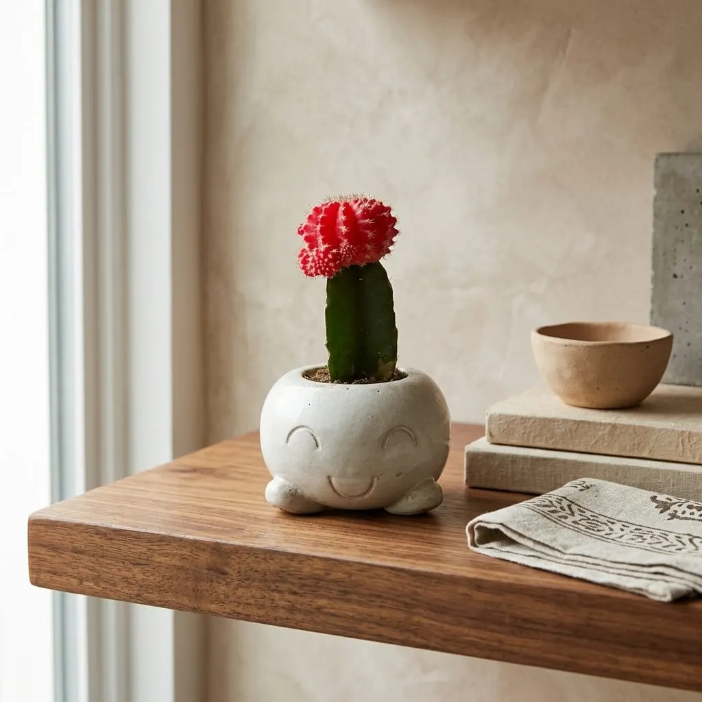 [REC-Mousse-3pk] The Mousse- 4"x 4"x 3" Handcrafted I Up-cycled concrete I Face planter I Natural texture I Cute planter (mousse grey)